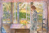 The Goldfish Window by childe hassam